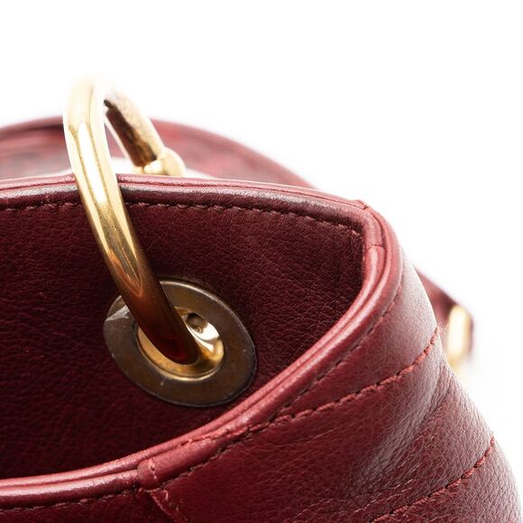 Chanel Chevron Calfskin Python Chic Small Shopping Tote - Picture 11 of 16